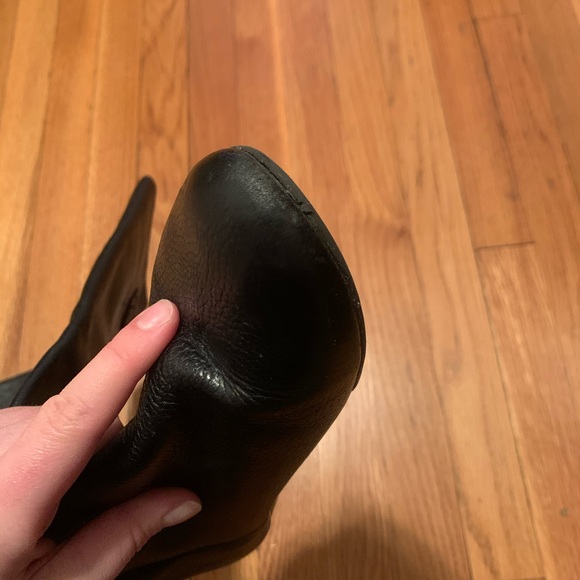 STEVE MADDEN “Intyce” black leather boots - Picture 3 of 6